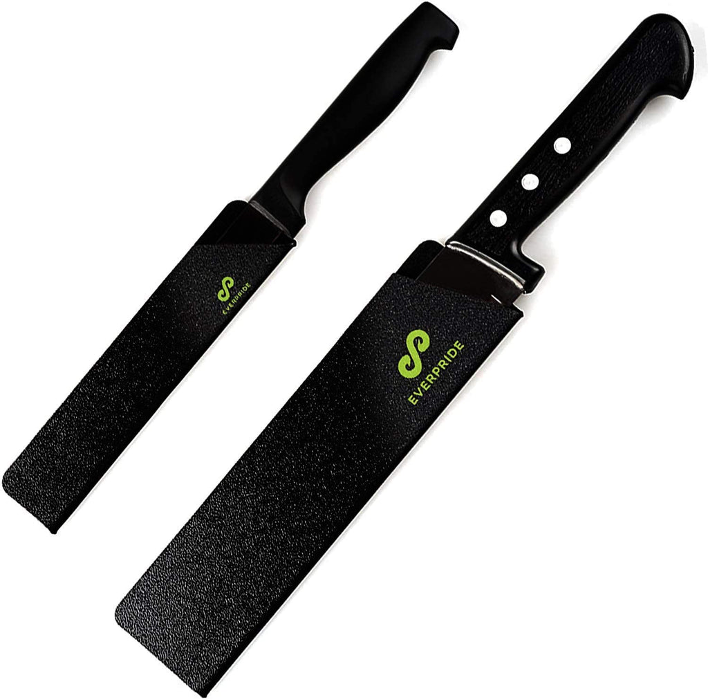 EVERPRIDE 12 Inch Chef Knife Guard Set (2-Piece Set) Long Knives Blade Edge  Cover Sheaths for Chef's Knives – Durable, BPA-Free, Felt Lined, Sturdy