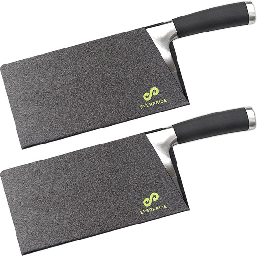 Meat Cleaver Knife Edge Guards (2-Piece Set)