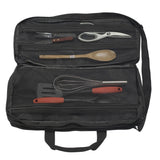 Knife Bag for Chefs - 20 Slots for Knives PLUS 3 Zipper Compartments for Kitchen Tools