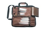 Knife Bag For Chefs - 20 Slots for Knives PLUS 3 Zipper Compartments for Kitchen Tools