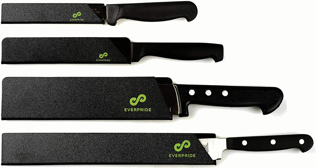EVERPRIDE 6 Inch & 8 Inch Chef Knife Guard Set (2-Piece Set) Universal  Blade Edge Cover Sheaths for Chef and Kitchen Knives – Durable, BPA-Free,  Felt