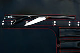 Chef Knife Roll Bag Made of Genuine Top Grain Leather