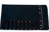 Chef Knife Roll Bag Made of Genuine Top Grain Leather