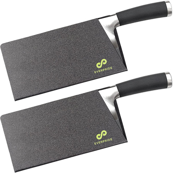 Meat Cleaver Knife Edge Guards (2-Piece Set)