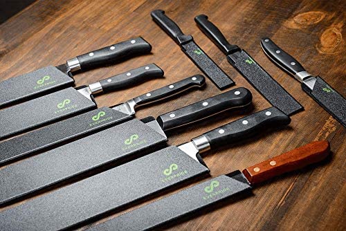 EVERPRIDE Butcher Chef Knife Edge Guards (2-Piece Set) Wide Knives