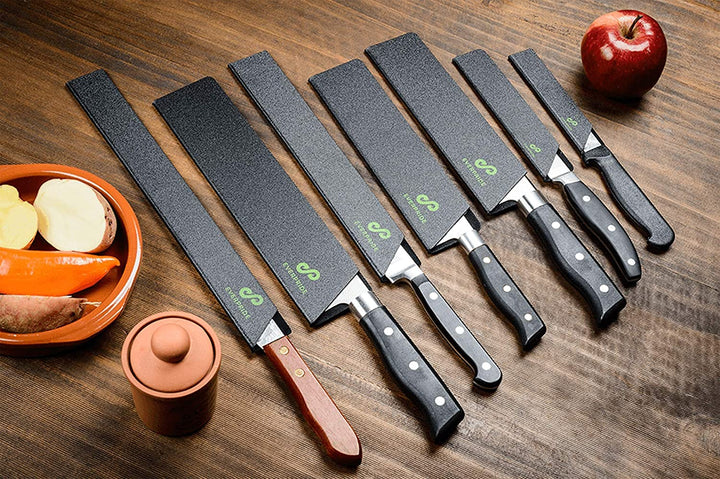 EVERPRIDE Butcher Chef Knife Edge Guards (2-Piece Set) Wide Knives